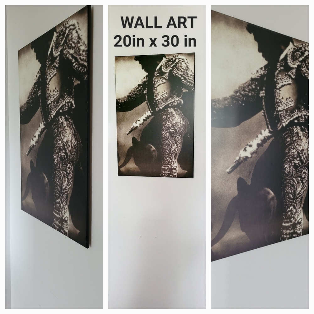 WALL ART 2ft X3ft Long